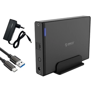 Зовнішня кишеня Orico 7688C3 для 3.5" HDD USB 3.1 з підставкою
