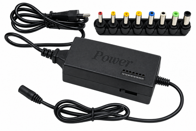 Универсальное зарядное устройство для ноутбука 120W 8 в 1 Блок живлення WOW Power