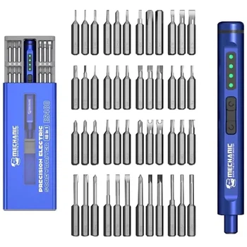Електрична викрутка Mechanic ES480 (викрутка: 48 насадок, 500mAh)