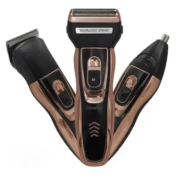 Многофункциональная мужская бритва Geemy GM-595 триммер 3 в 1 для бороды, ушей и носа