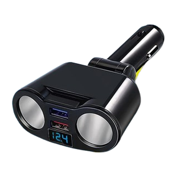 Тройник в прикуриватель EuroSport 2 USB 2 гнезда 120W AS-QC-2P (64212)