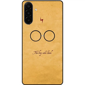Чехол силиконовый бампер Candy для Samsung A18 с рисунком Гарри Поттер Harry Potter Очки
