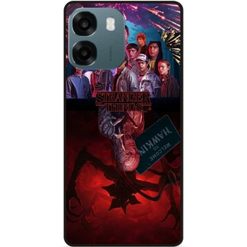 Силиконовый бампер чехол Candy для Oppo A6 кино Stranger things Очень странные дела