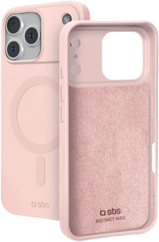 Панель SBS Instinct Mag MagSafe для Apple iPhone 18 Pro / 17 Pro Pink (8018417549526)