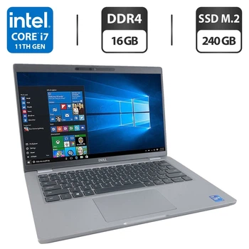 Ультрабук Dell Latitude 5420 / 14" (1920x1080) IPS / Intel Core i7-1185G7 (4 (8) ядра по 4.8 GHz) / 16 GB DDR4 / 240 GB SSD M.2 / Intel Iris Xe Graphics / WebCam б/у