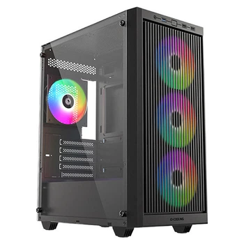 Корпус ID-Cooling Ware 300, Чорний - 773874