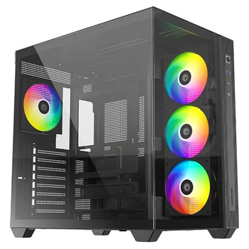 Корпус ID-Cooling View 510, Чорний - 773873