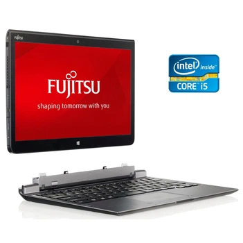 Ультрабук-трансформер Fujitsu Stylistic Q736 / 13.3'' (1920x1080) IPS Touch / Intel Core i5-6300U (2 (4) ядра по 2.4 - 3.0 GHz) / 8 GB DDR4 / 256 GB SSD / Intel HD Graphics 520 / WebCam / Win 10 Pro б/в