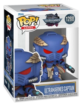 Фігурка Funko POP! Games: Warhammer 40,000 — Ultramarines Captain (Капітан Ультрамаринів) #1288