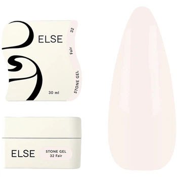 ELSE Stone Gel №32 Fair Гель для нарощування та укріплення нігтів, 30 мл