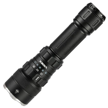 Ліхтар VIDEX VLF-AT255RG (Luminus SST40, 2000 люмен, 12 режимів, 1x21700, 1x18650, USB-C)