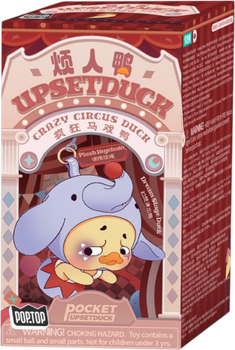 Miękka kolekcjonerska zabawka-niespodzianka Pop Top 1983toys Upset Duck – Show cyrkowe AP17183803100C (6941424597506)