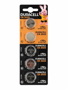 Батарейка літієва DURACELL DL2025 DSN 5 шт.