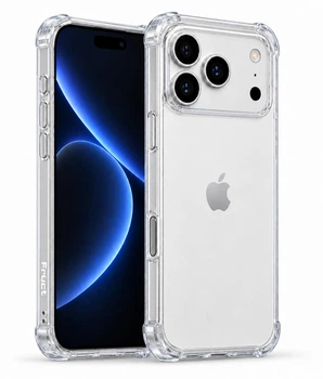 Протиударний чохол для Apple iPhone 17 Pro / 18 Pro Fruct Crystal з бортиками Anti-Yellow Прозорий 108