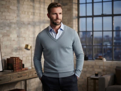 Джемпер чоловічій Marks & Spencer акріл M