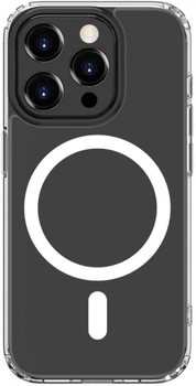 Etui na smartfon Apple iPhone 15 Pro Evelatus Clear Case with MagSafe Transparent (EVEAPP15PCCMT)