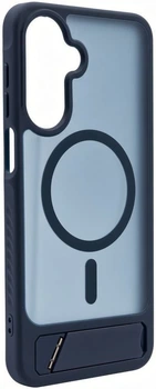 Чохол для смартфона Samsung Galaxy A17 4G / A17 5G Evelatus Rubber Coated MagSafe With Stand Case Navy Blue (EVESAMA17RCMWSNB)