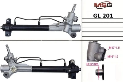 Рульова рейка з ГПК GEELY MK 2005- MSG GL201 1014001633, 1014001834, 1401254180
