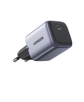 Зарядний пристрій Ugreen Nexode 30W USB C Charger with GaN Tech Grey (CD319)