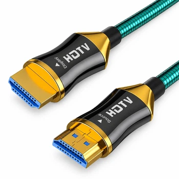 Активний оптоволоконний кабель HDMI 2.2 AOC на 16K/60Hz 96 Гбіт/с Stone перехідник адаптер (ST-AOC16KA-100M)