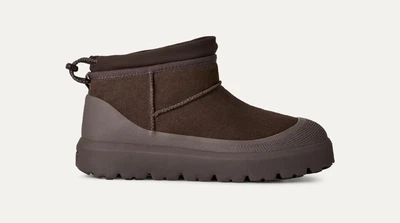 Чоловічі уггі UGG CL Ultra Mini Weather Hybrid Chocolate (1174196-DDC) 43 Шоколад