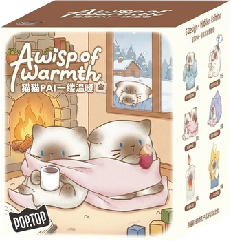 Колекційна фігурка-сюрприз Pop Top ThingsWoo Cat Cat PAI - Промінь тепла W1244-18 (6942084909456)
