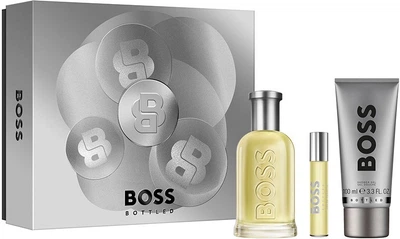Набір для чоловіків Hugo Boss Bottled Туалетна вода 100 мл + Мініатюра Туалетна вода 100 мл + Гель для душу 100 мл (3616306127869)