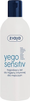 Żel do higieny intymnej Ziaja Men Yego Sensitiv łagodzący 300 ml (5901887038252)