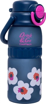 Butelka na wodę CoolPack Sphera Flores Nina 740 ml Niebieska (5907360003847)