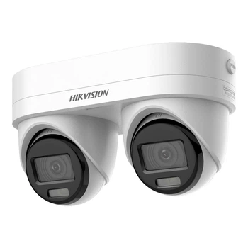 IP-видеокамера 4Mp+4Mp Hikvision DS-2CD2343G2D-LIZ2UY/SRB f=2.8mm+4mm, ИК+LED, с микрофоном (99-10027710)