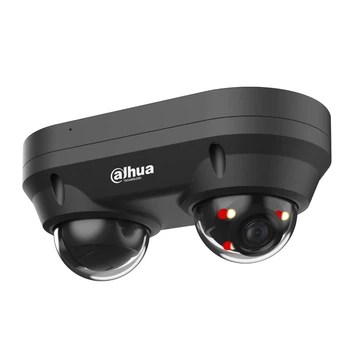 IP-видеокамера 4Mp+4Mp Dahua DH-IPC-HDBW2449F-AS-E2-IL-Black f=2.8mm+2.8mm, ИК+LED, с микрофоном (99-10026400)