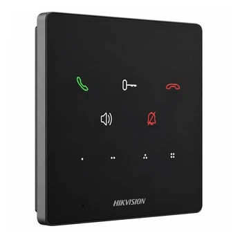 IP-аудіодомофон Hikvision DS-KH6000-E1 Black (99-00015552)