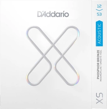 Струни для акустичних гітар D'Addario XSAPB1253 XS Acoustic Phosphor Bronze Light