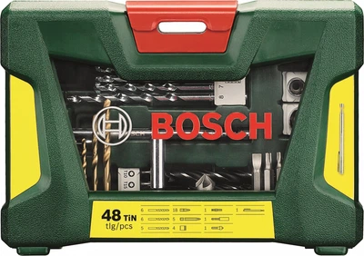 Набір свердел TiN і біт Bosch V-Line 48 шт (3165140751544)