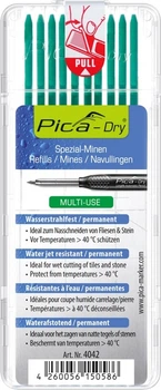 Wkłady zapasowe Pica Dry Water resistant Zielone 10 szt (4260056150586)