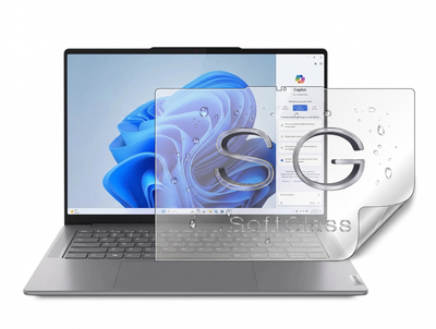 Бронеплівка для Lenovo Yoga 7 2-in-1 14AHP9 на екран поліуретанова SoftGlass
