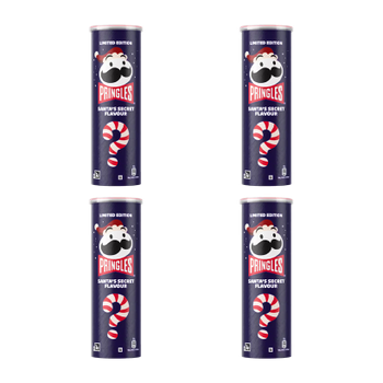 Набір Чипси 4шт Pringles Santa's Secret Flavour 165g
