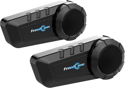 Мотогарнитура Bluetooth FreedConn KY PRO, 6-сторонняя групповая переговорная система (комплект 2 штуки)