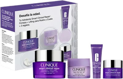 Zestaw do pielęgnacji twarzy Clinique Smart Clinical Repair Krem 50 ml + Serum 10 ml + Krem pod oczy 5 ml + Balsam do demakijażu 15 ml (192333342169)