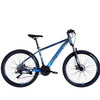 Велосипед AL 27.5" SPACE MERCURY DD FR рама-17" сіро-синій 2026