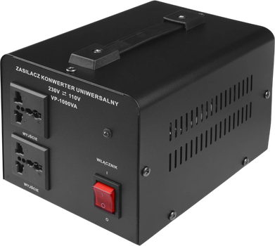 Инвертор напряжения Volt Polska VP 1000 230VAC/110VAC 1000VA (5K230110100)