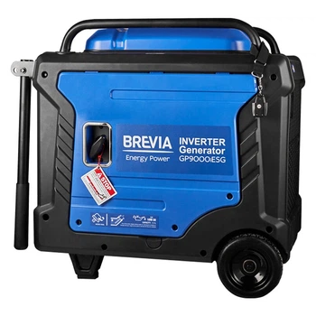 Генератор инверторный газобензиновый Brevia 8 кВт ном 7.5 кВт с электростартером (GP9000iESG)