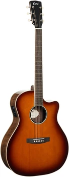 Электроакустическая гитара Cort Exotic-GA Walnut (Sunburst)