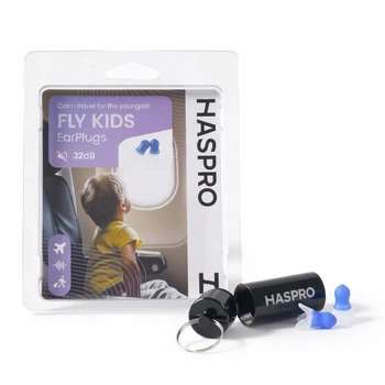 Беруши для детей Haspro Fly Kids 4+ для самолетов 32 дБ