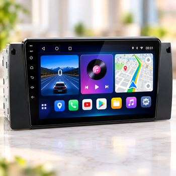 Автомагнитола PI-201 BMW 2DIN / Магнитола Android 10, 10,1″ IPS / Мультимедийная система в авто