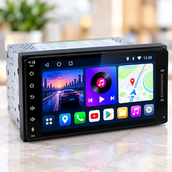 Автомагнитола PI-606 Toyota / Магнитола 2DIN Android 10.0, 3/32 ГБ, / Мультимедийная система GPS, Bluetooth, Wi-Fi