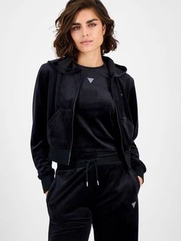 Спортивная кофта женская Guess 138981085 M Черная (1162731704)