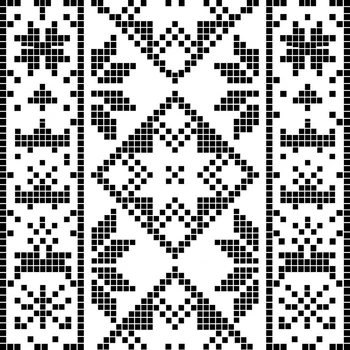 Трафарет «Вышиванка» для штукатурки и краски 0,3–1 мм (80×78 см)