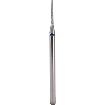 Алмазна фреза(бор) конус зрізаний синій 1,2x10mm