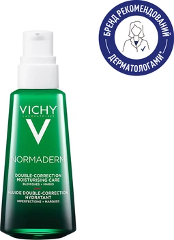 Увлажняющий флюид Vichy Нормадерм двойного действия для жирной, склонной к появлению недостатков кожи 50 мл (3337875660617)